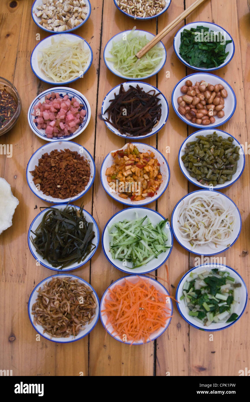 Snacks, Zhenyuan, Guizhou, China Stockfoto