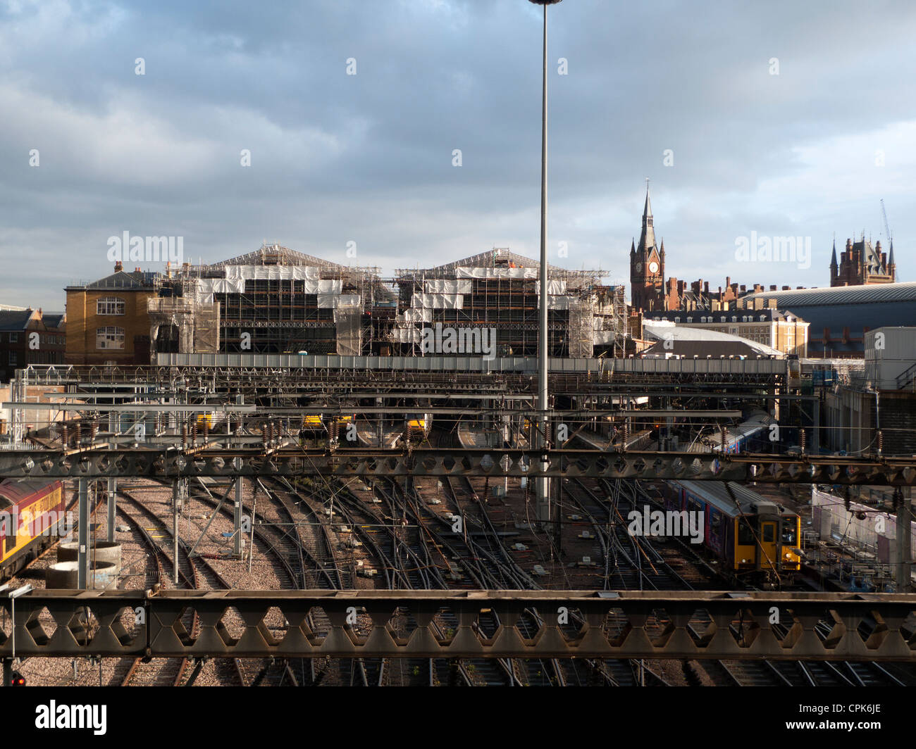 Kings Cross Railway Station London England UK Stockfoto
