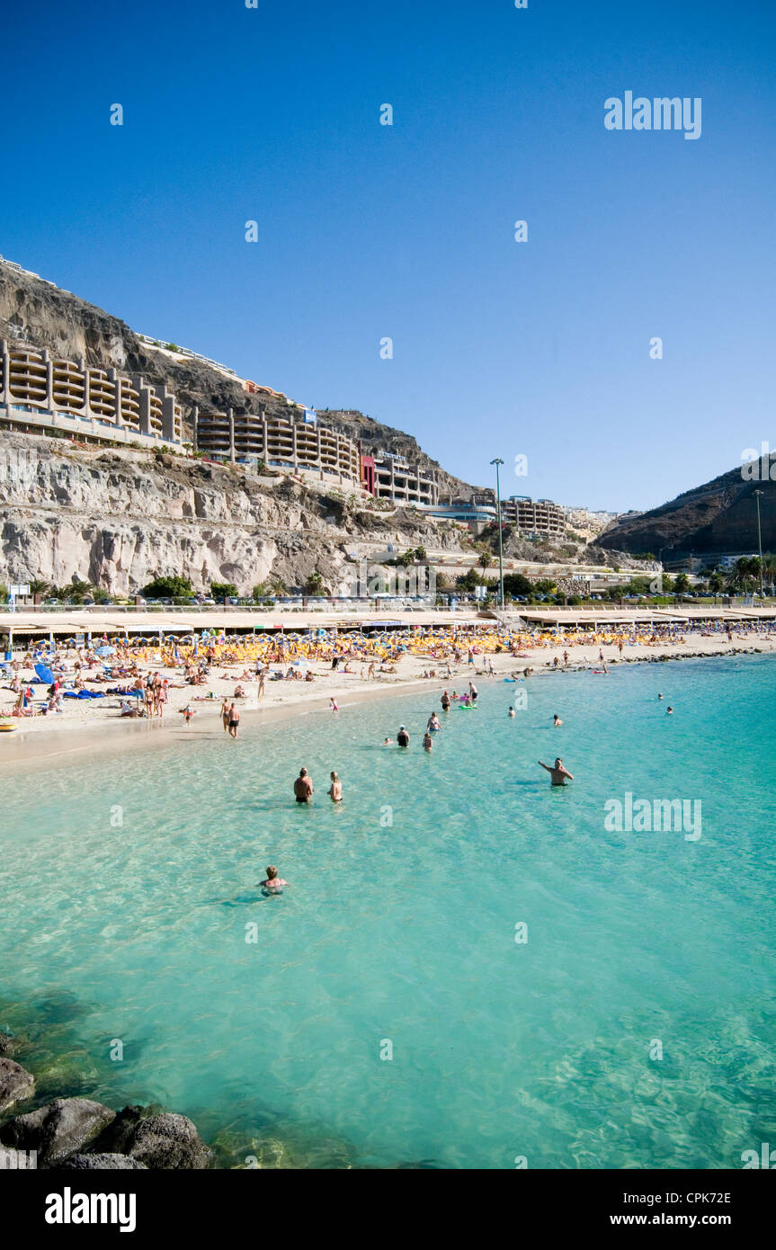 Amadores Strand Strnde Kanaren Gran Canaria Kanaren Urlaub Urlaub Meer