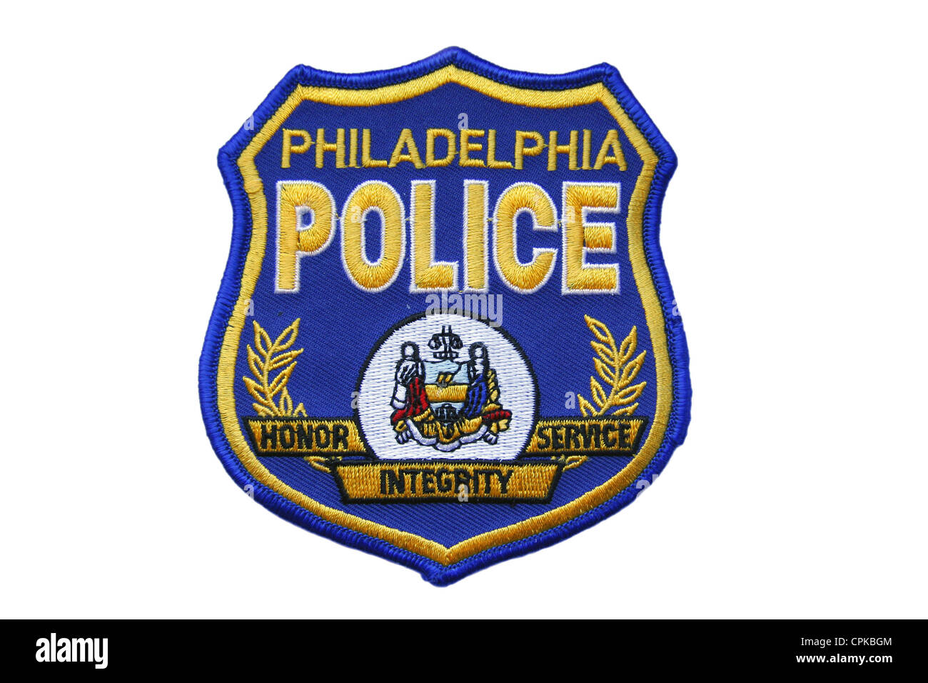 Philadelphia Police Department patch Stockfoto