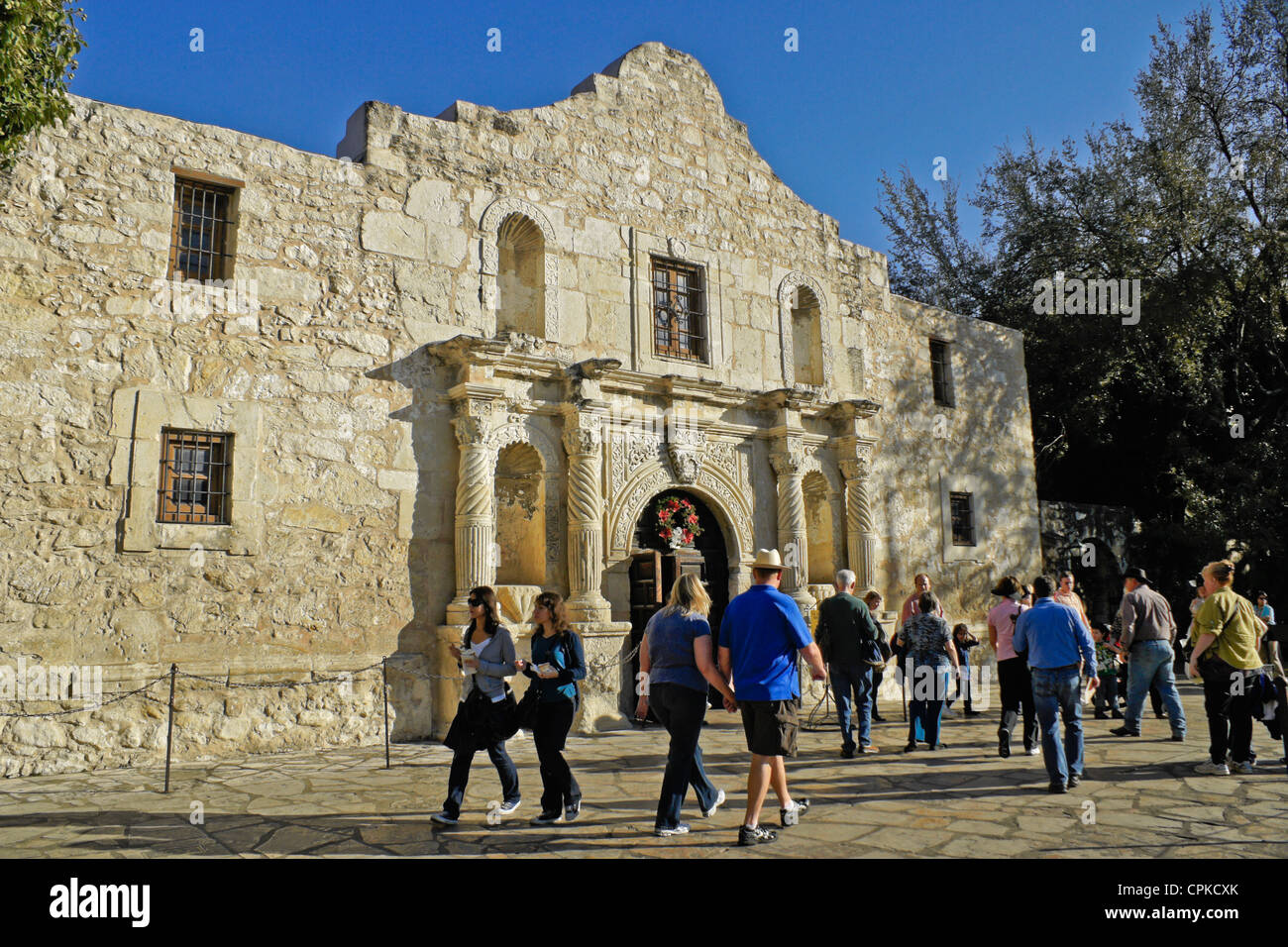 Alamo, San Antonio, Texas Stockfoto