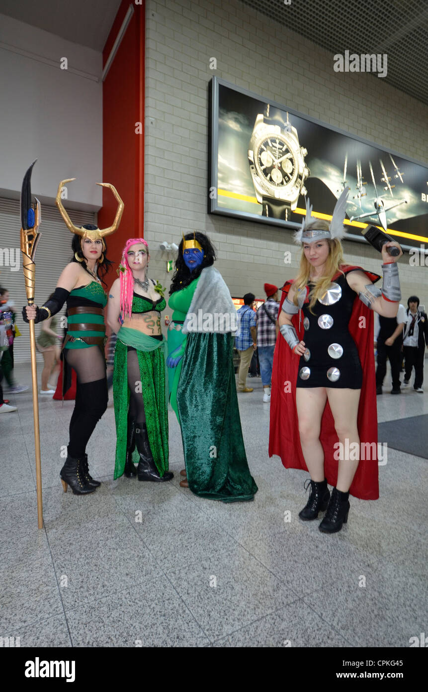 Londoner ExCeL - MCM London Comic-Con Stockfoto