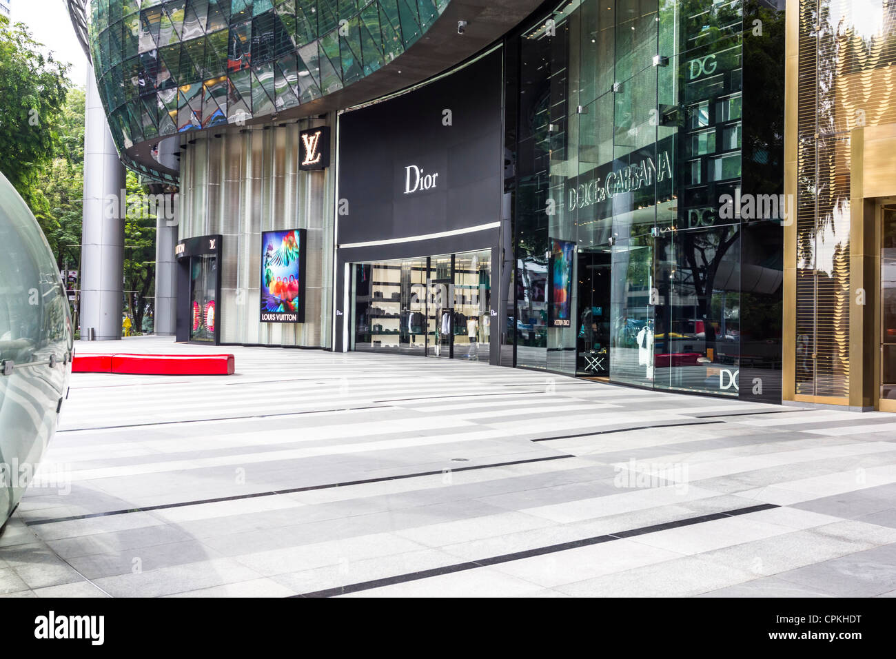 Orchard Road Singapur Stockfoto