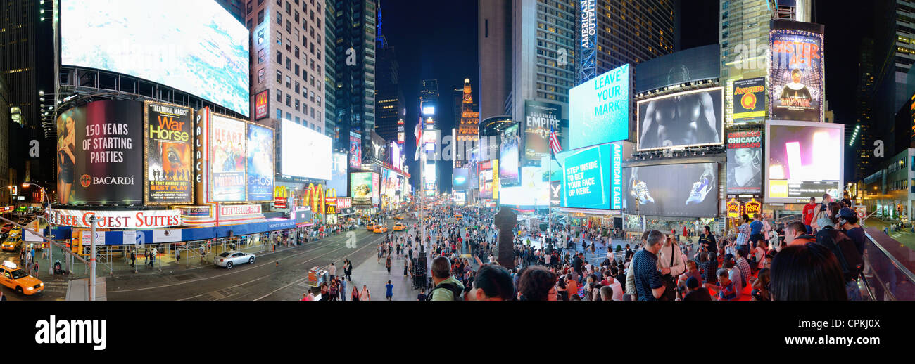 Times Square in New York City. Stockfoto