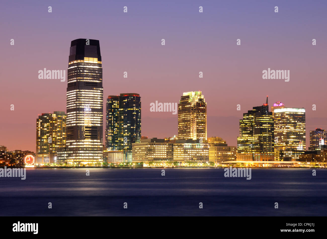 Austauschplatz in Jersey City, New Jersey, USA. Stockfoto