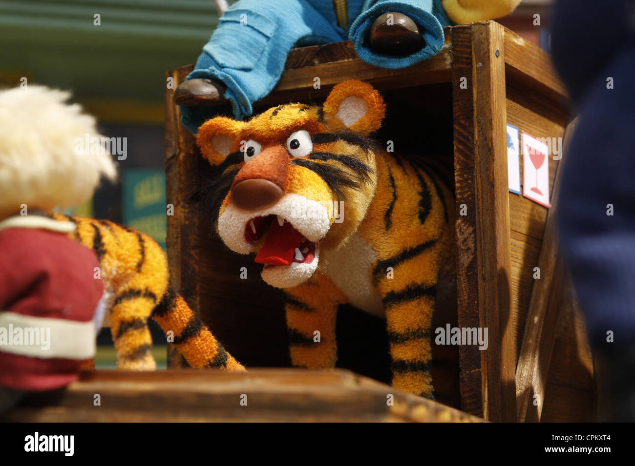 Le Tigre et Les Animaux De La Forêt Stockfoto