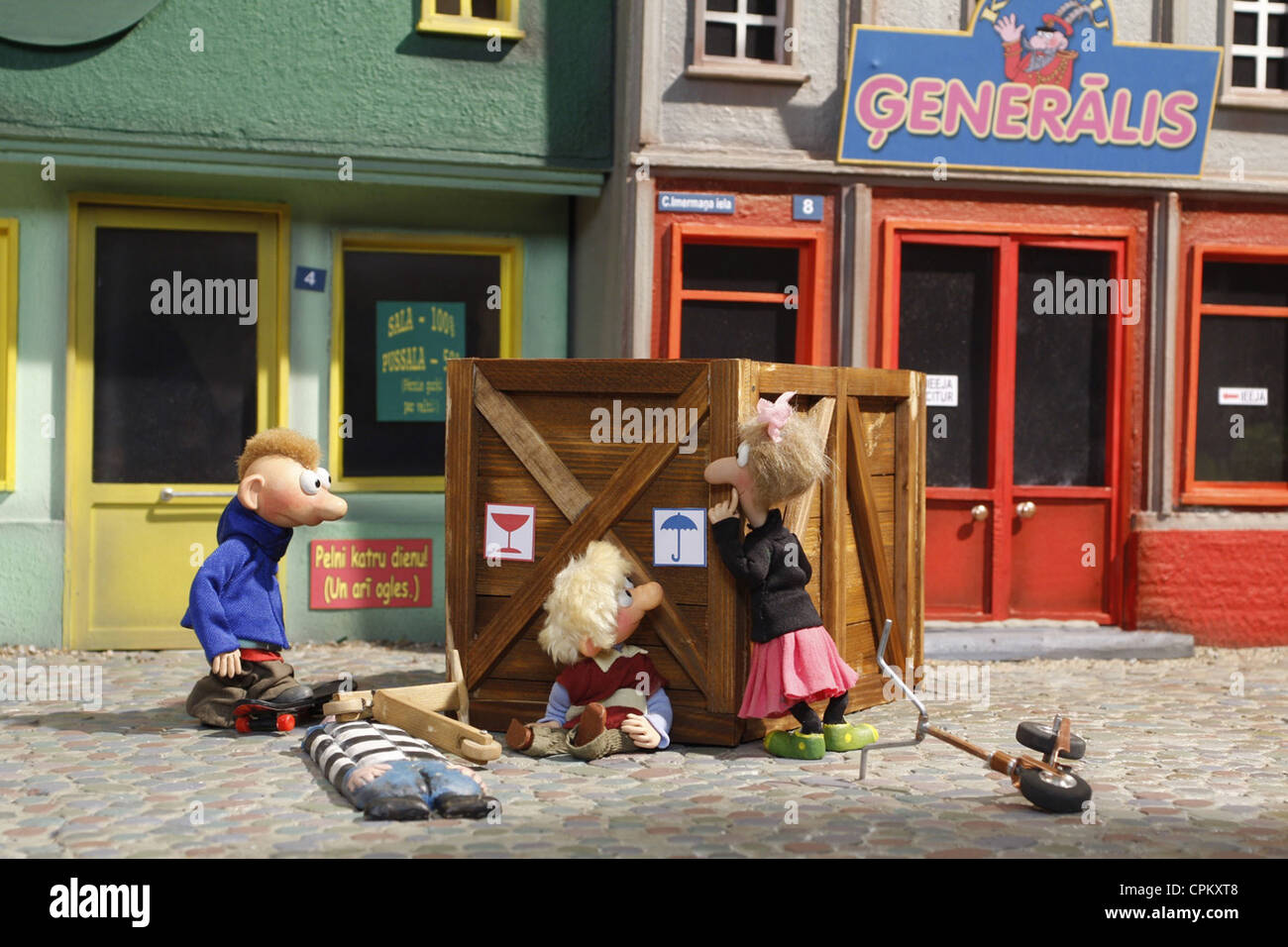 Le Tigre et Les Animaux De La Forêt Stockfoto