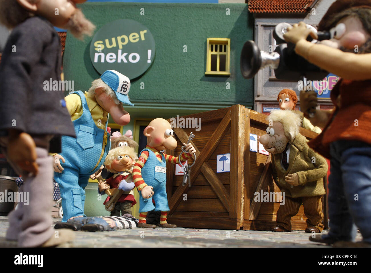 Le Tigre et Les Animaux De La Forêt Stockfoto