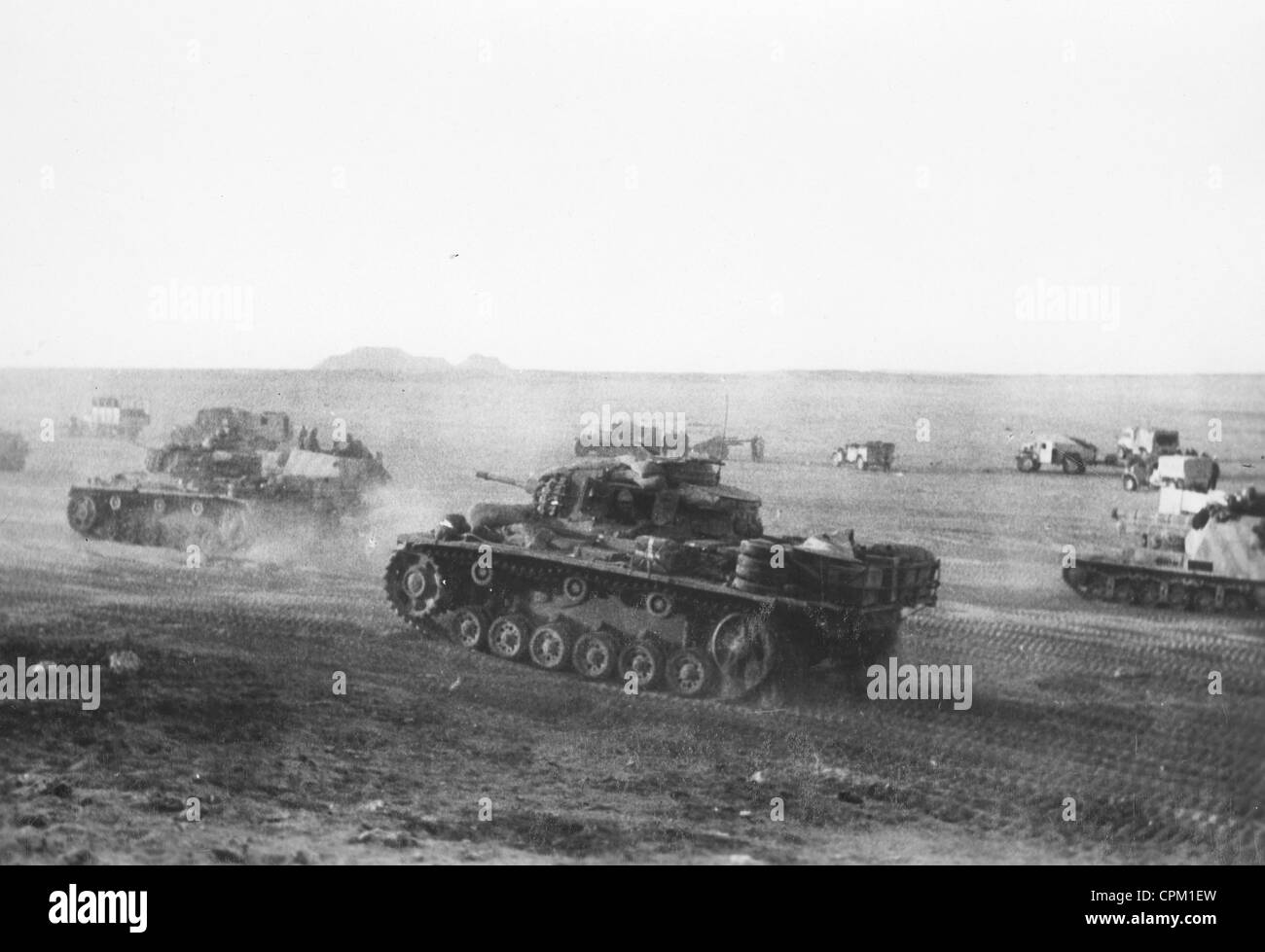 Deutsche Teilung in Afrika, 1942 Stockfoto