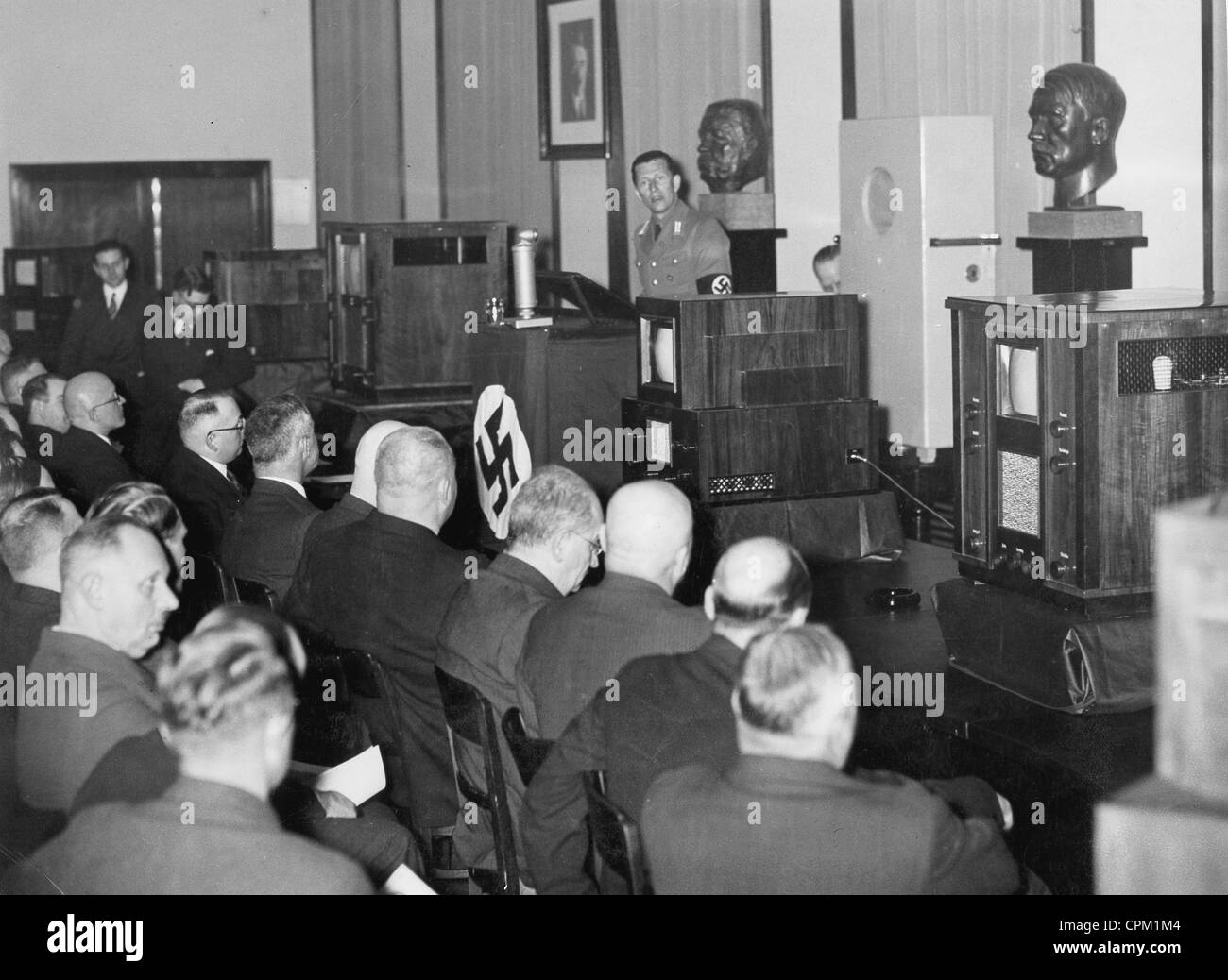 Eröffnung des deutschen Fernsehens, 1935 Stockfoto