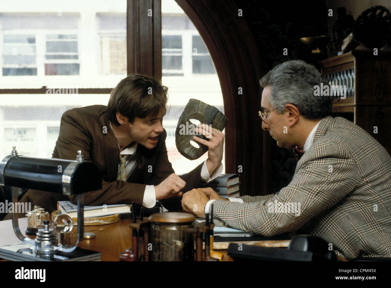 Die Maske Jahr : 1994 USA Regie : Charles Russell Jim Carrey, Ben Stein Stockfoto