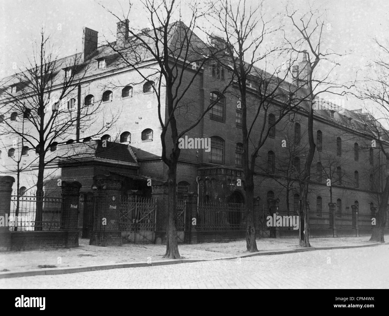 Militärgefängnis in Berlin Tempelhof, c.1930 Stockfoto