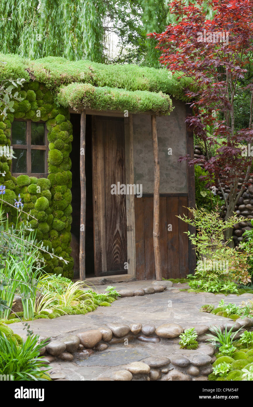 Satoyama Leben Garten am RHS Chelsea Flower Show 2012 Stockfoto