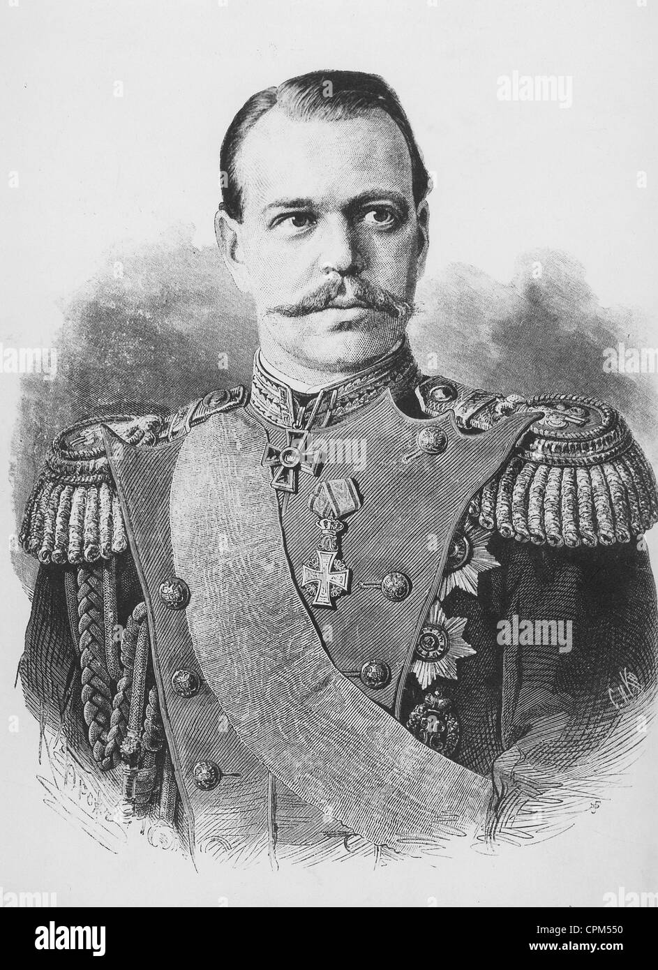 Zar Alexander III., 1874 Stockfoto