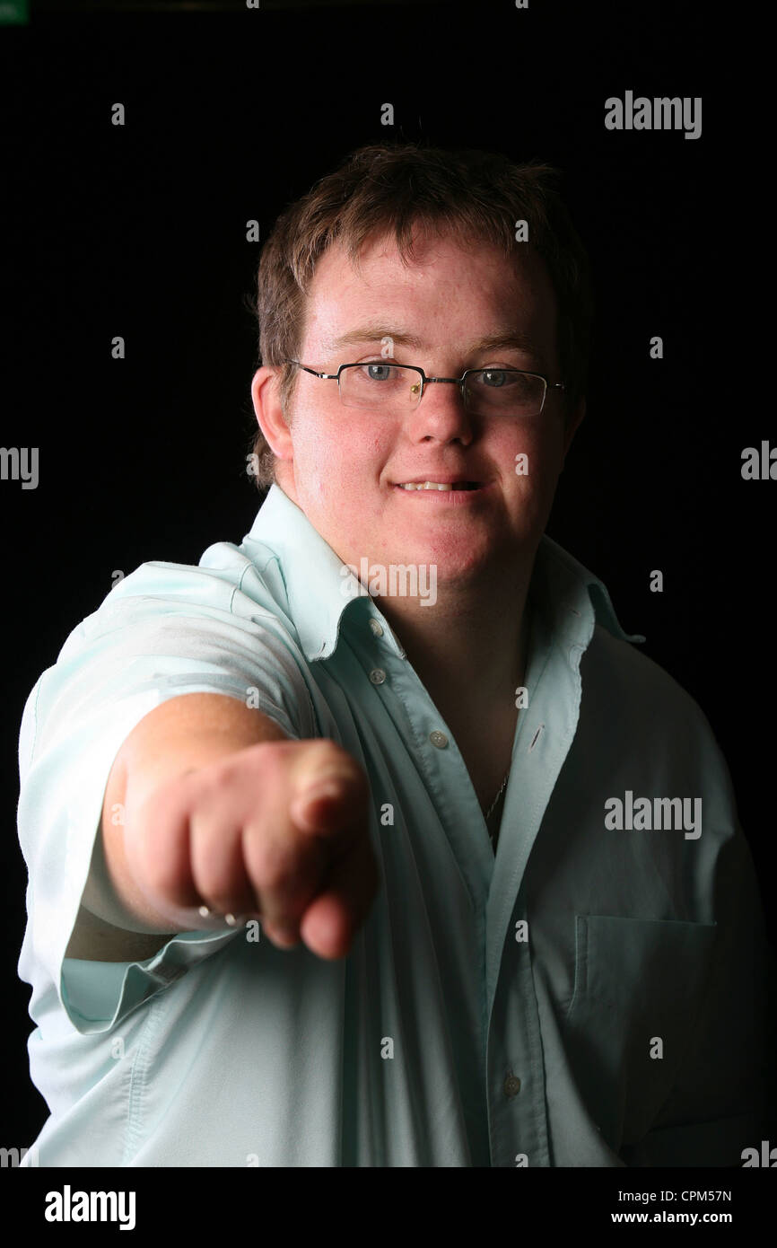 BEHINDERTE MENSCHEN Stockfoto