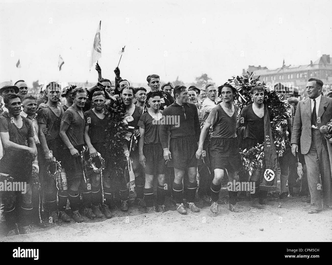 Der 1. FC Nürnberg gewann die Deutsche Fußballmeisterschaft 1936