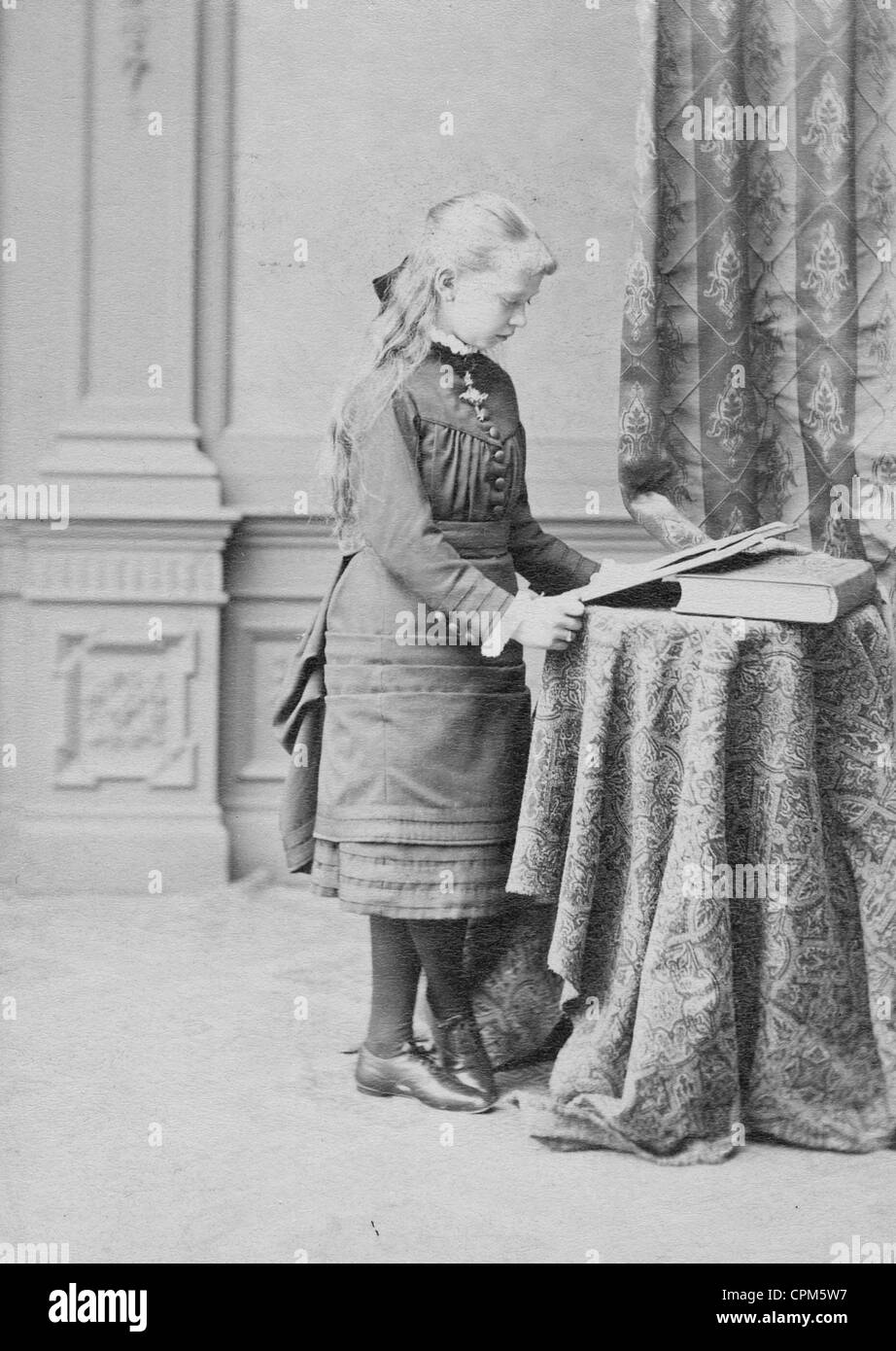 Prinzessin Feodora, 1890 Stockfoto