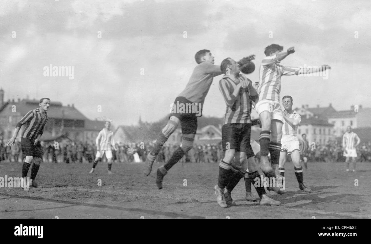 WACKER München gegen TSV 1860 München, 1919 Stockfoto