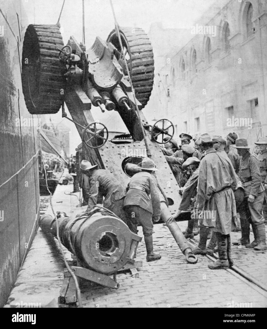 Britische Soldaten in Saloniki, 1916 Stockfoto