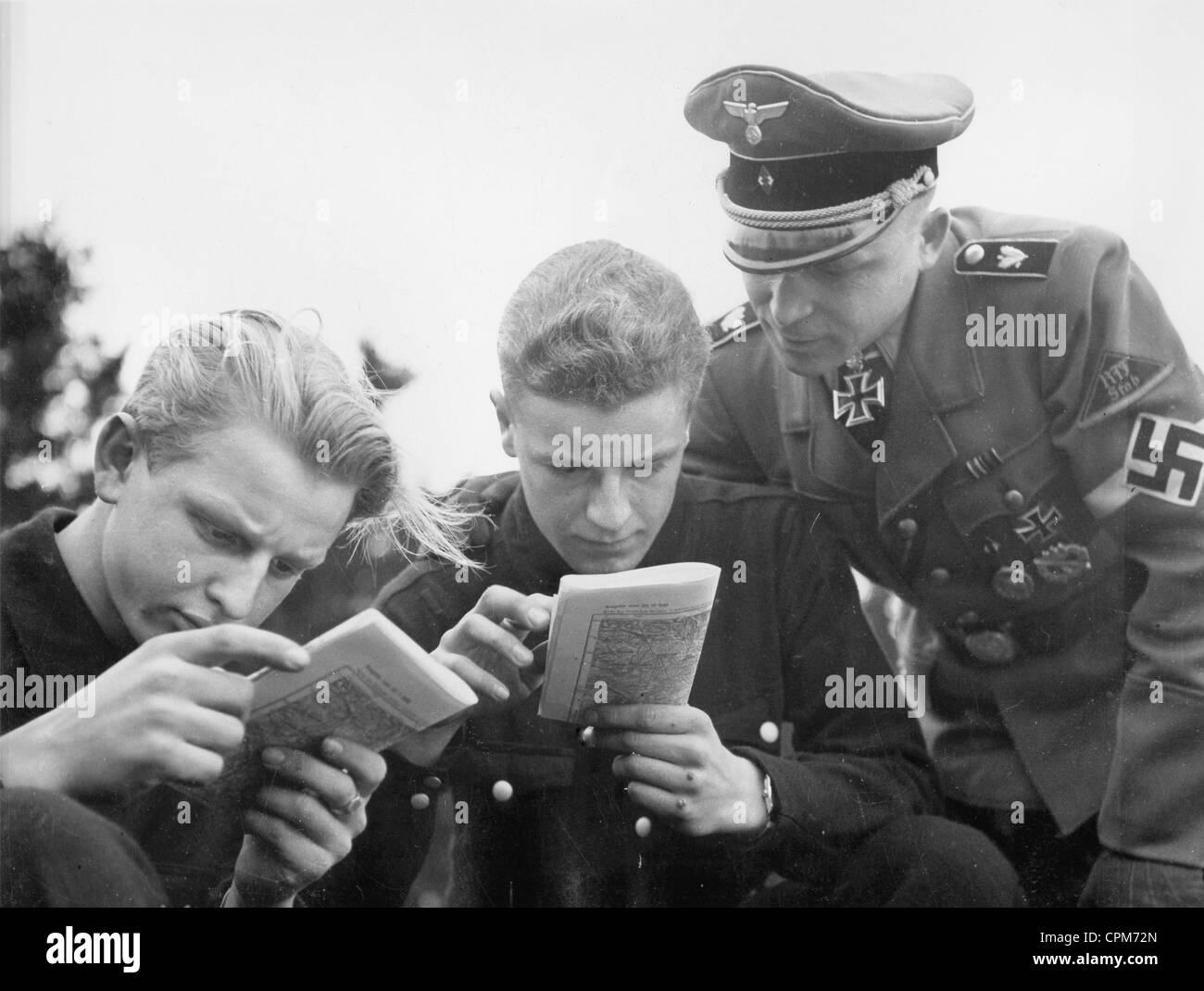Vormilitärische Ausbildung der Hitler-Jugend, 1943 Stockfoto