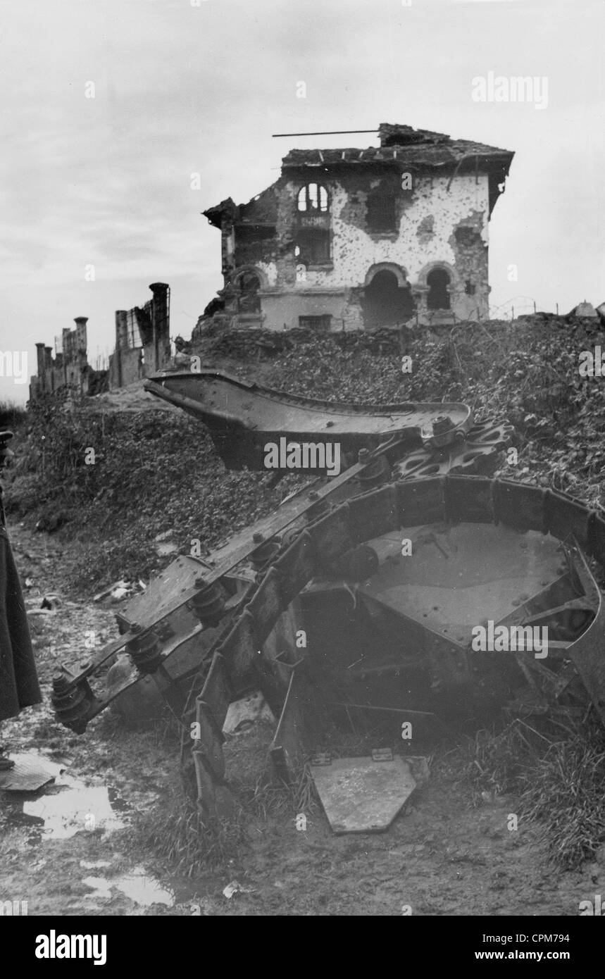 Oviedo während des spanischen Bürgerkriegs, 1937 Stockfoto