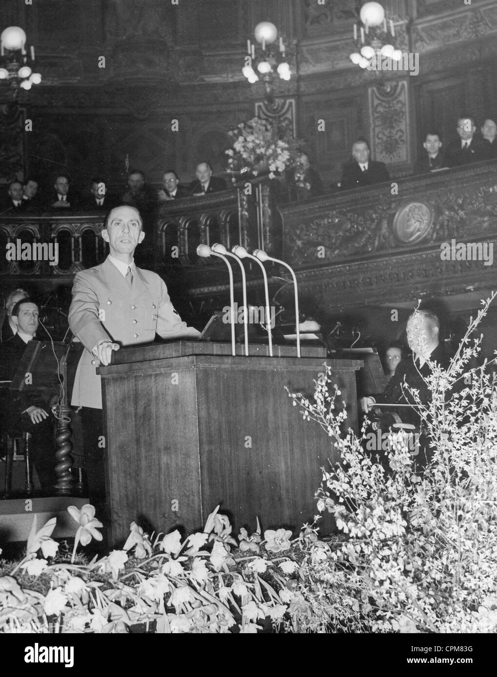 Joseph Goebbels, 1939 Stockfoto