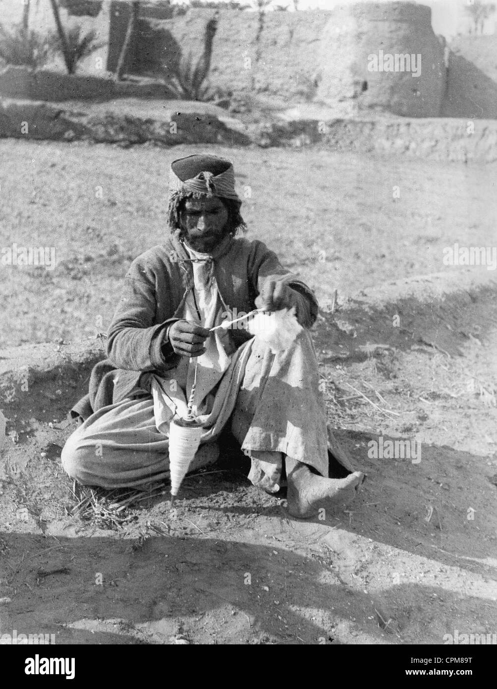 Bauer in Persien, 1925 Stockfoto