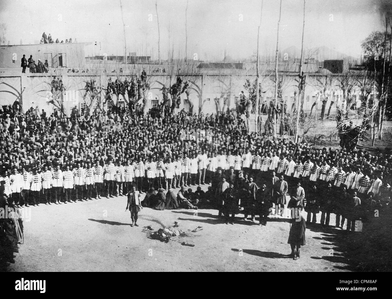Ausführung in Persien, 1906 Stockfoto