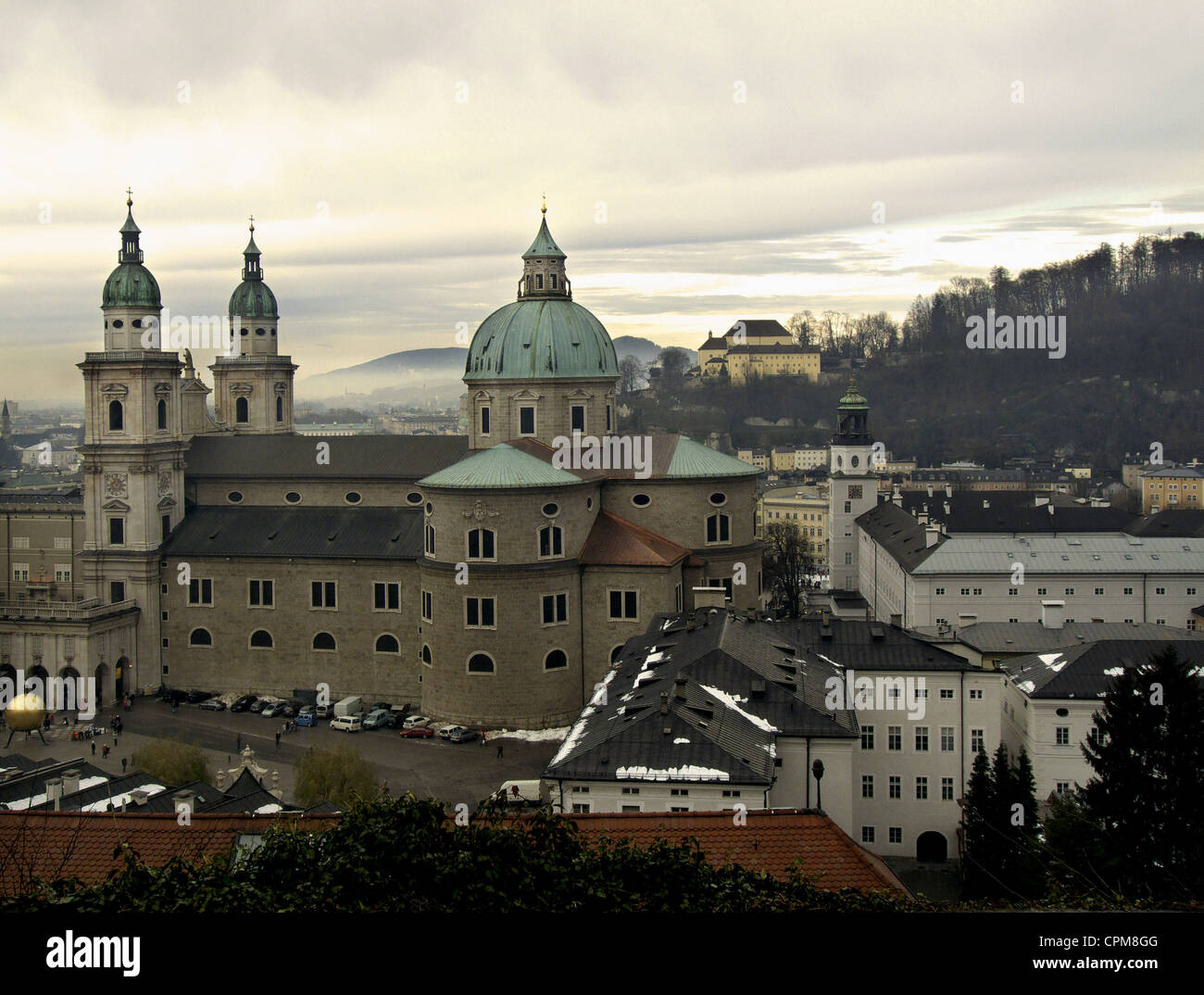 Salzburger Dom, Österreich Stockfoto