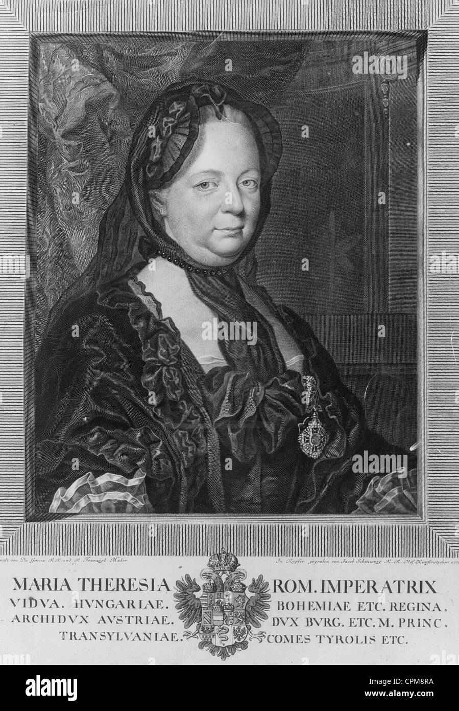Kaiserin Maria Theresia Stockfoto