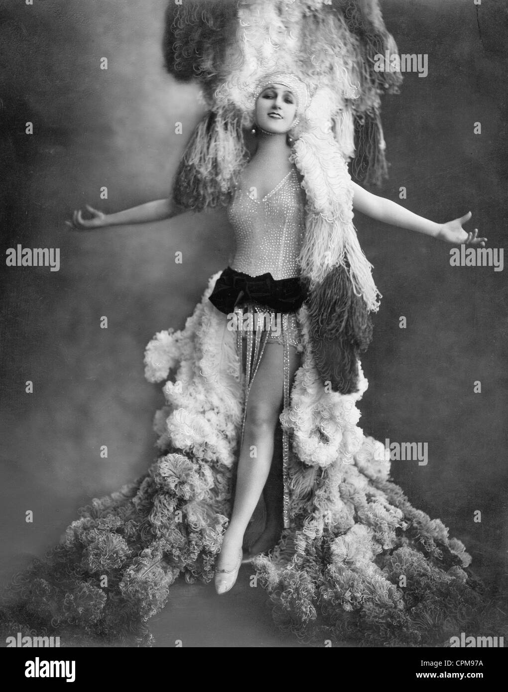 Revue-Tänzerin, 1924 Stockfoto