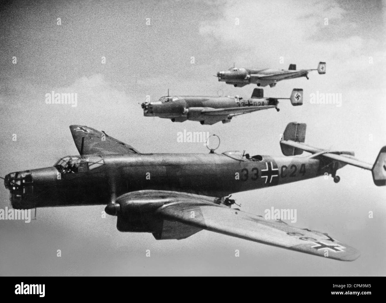 Junkers 86 der deutschen Luftwaffe, 1937 Stockfoto