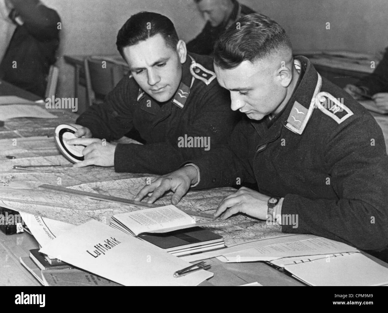 Ausbildung von Offizieren an die deutsche Luftwaffe, 1938 Stockfoto