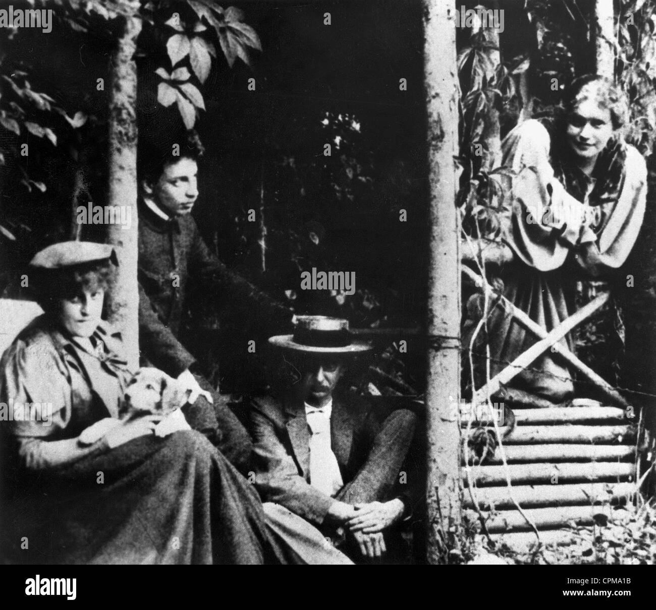Lou Andreas-Salomé, 1897 Stockfoto
