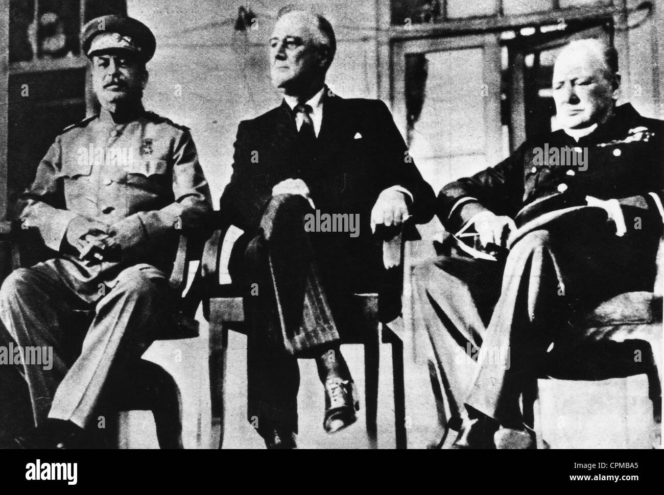Teheran-Konferenz 1943 Stockfoto