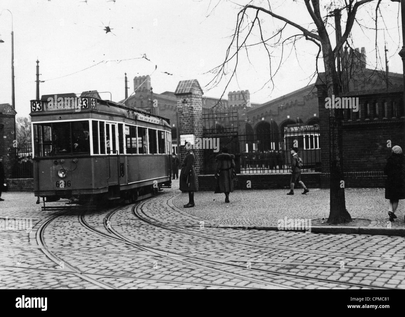 Streik der Transportunternehmen Berlin, 1932 Stockfoto
