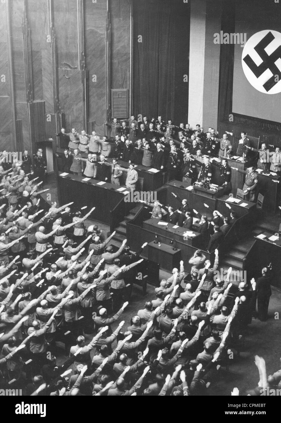 Reichstagssitzung am 21. kann 1935 Stockfoto