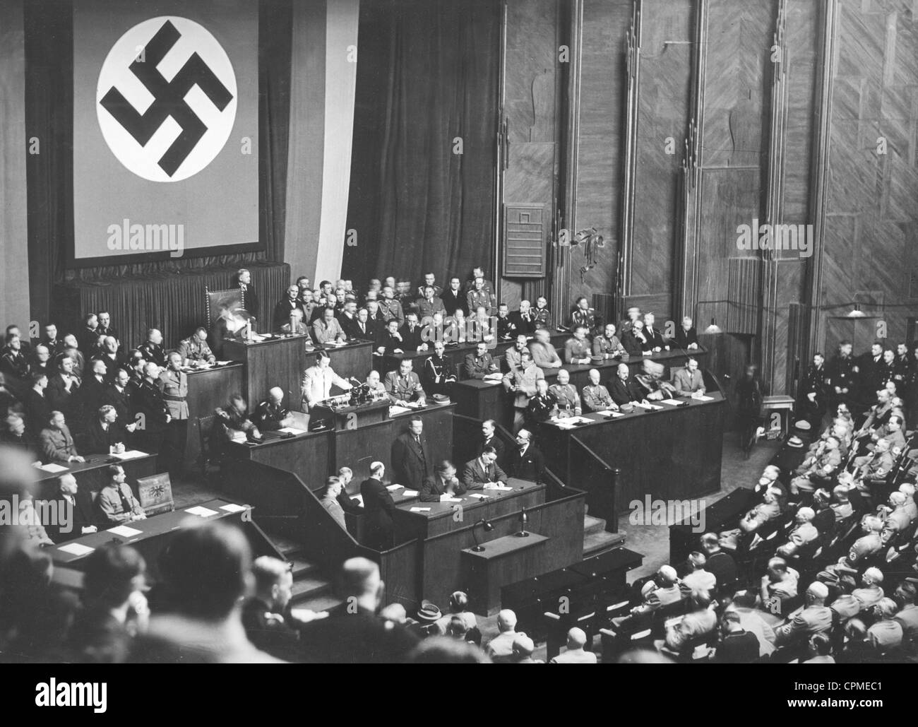 Reichstagssitzung am 21. kann 1935 Stockfoto