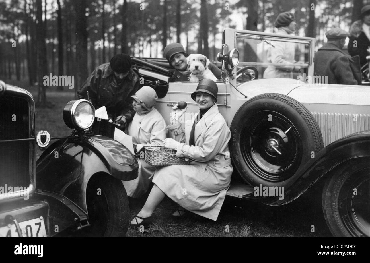Die Berliner Damen Automobilclub, 1928 Stockfoto