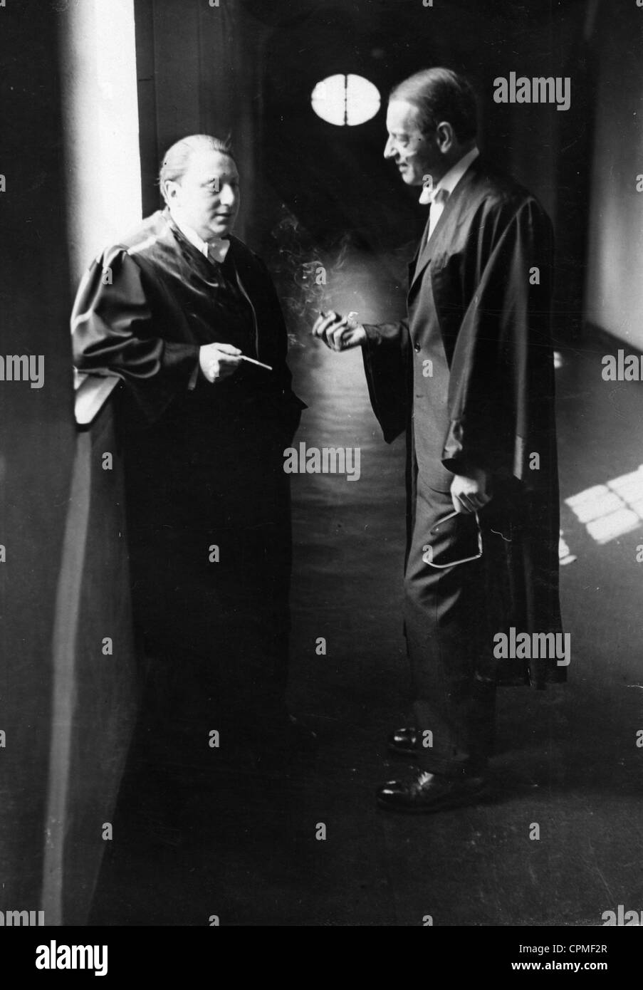 Gerhard Wilk und Rudolf Olden, 1931 Stockfoto