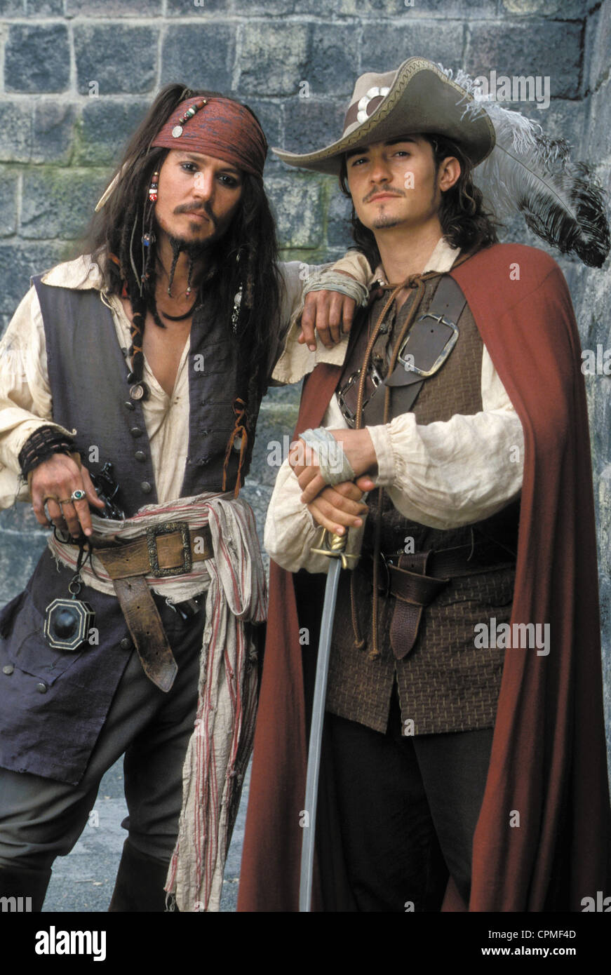 Pirates of the Caribbean The Curse of the Black Pearl Stockfoto