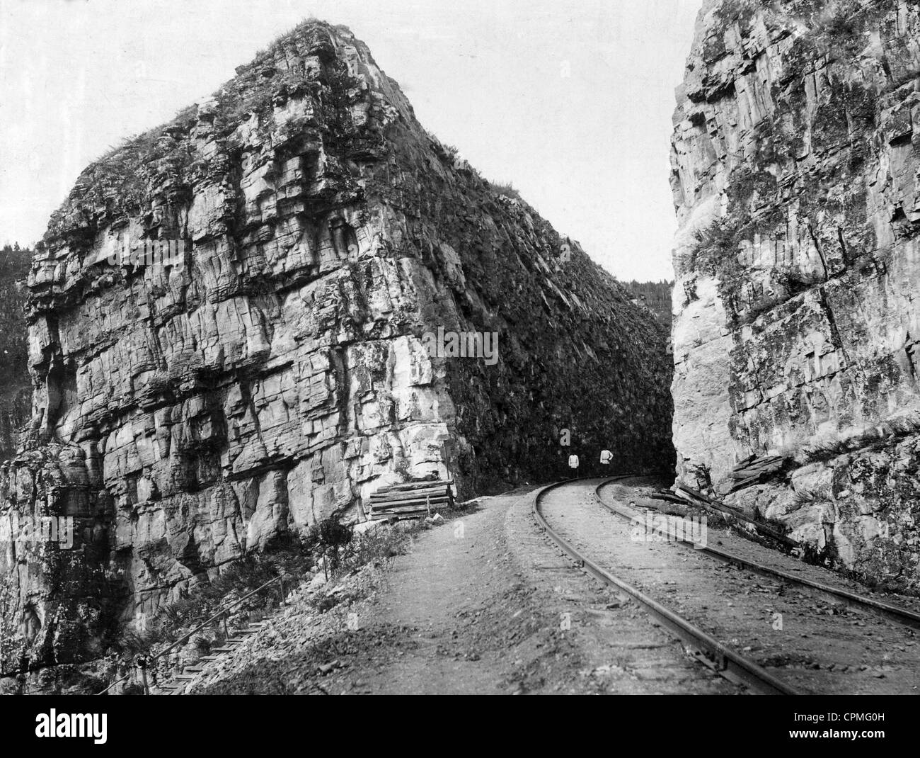 Transsibirische Eisenbahn, 1904 Stockfoto