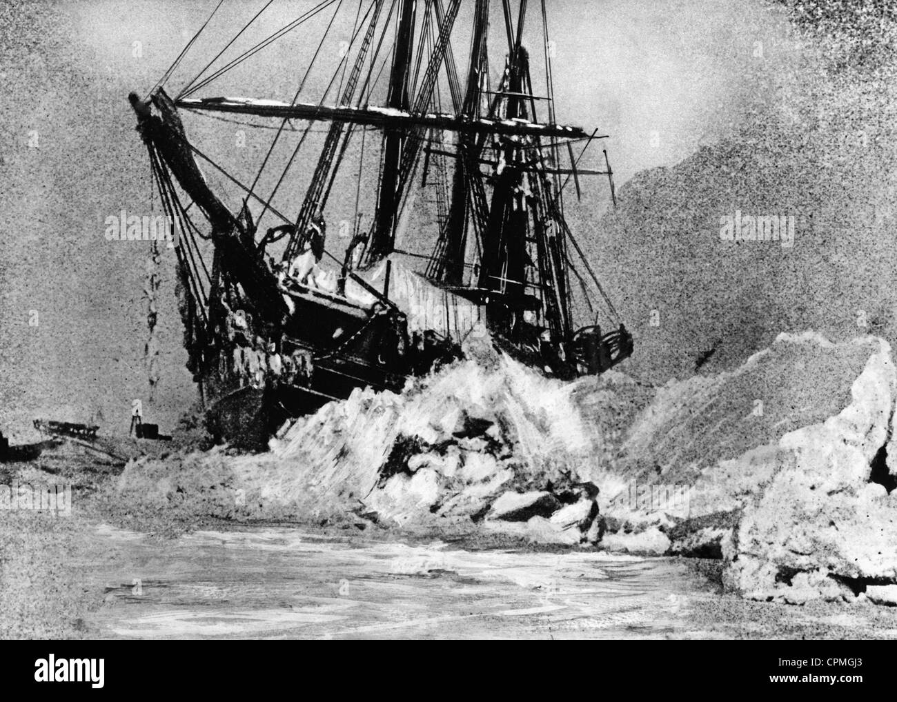 Schiff 'Fram' von Fridtjof Nansen, 1895 Stockfoto