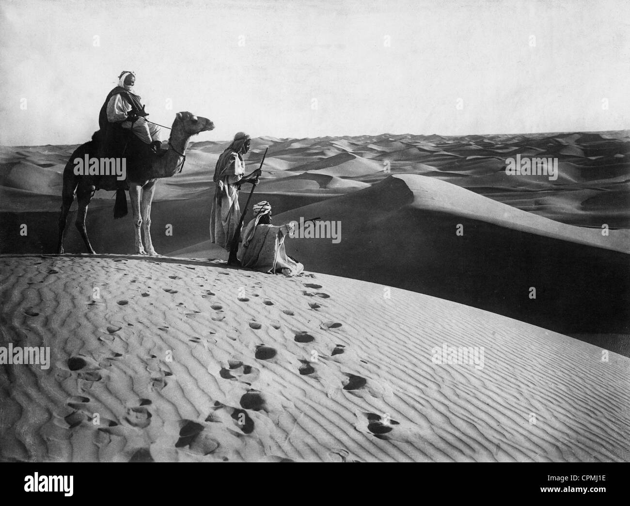 Wüste in Algerien, 1938 Stockfoto