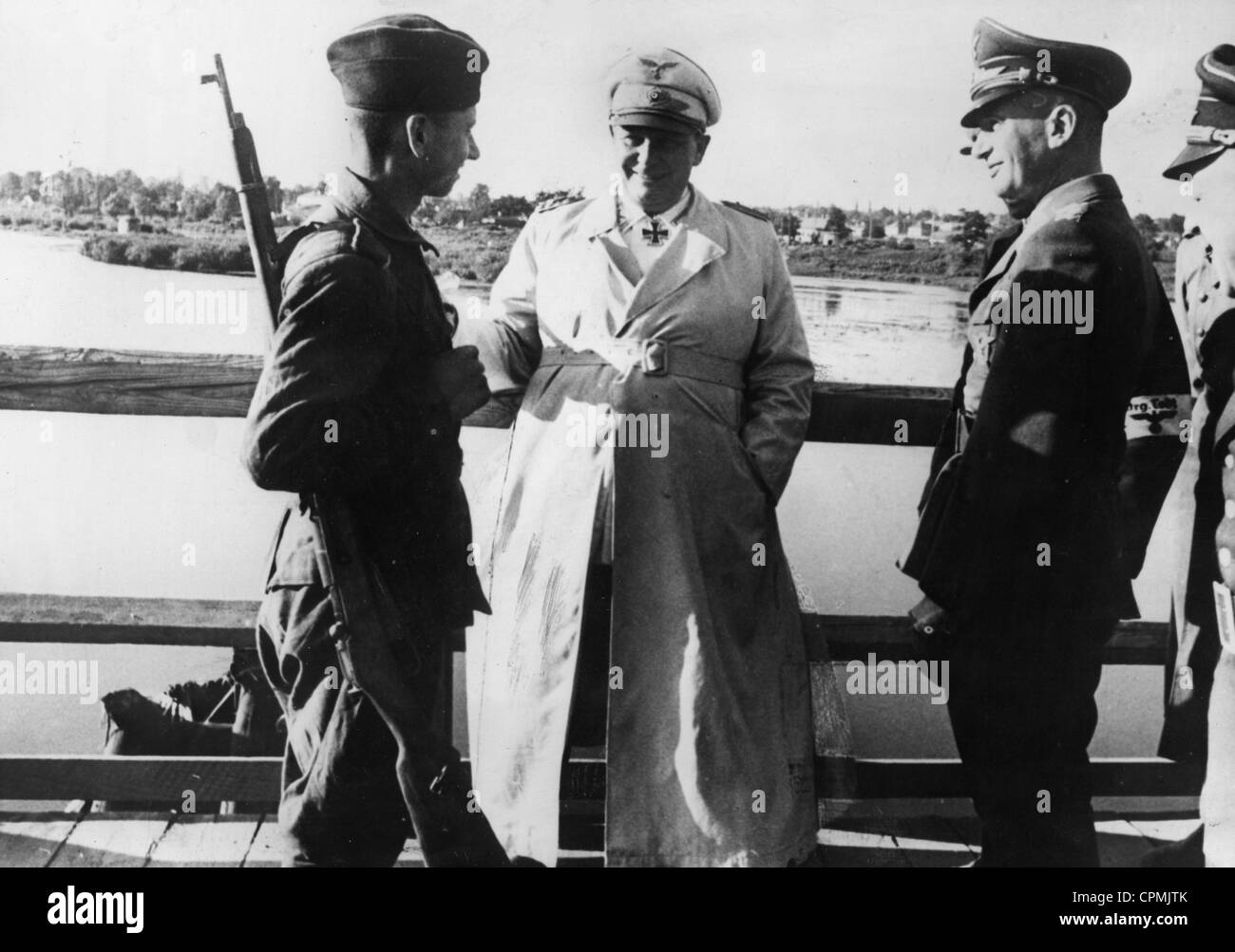 Hermann Göring mit Hans Jeschonnek in Frankreich, 1942 Stockfoto