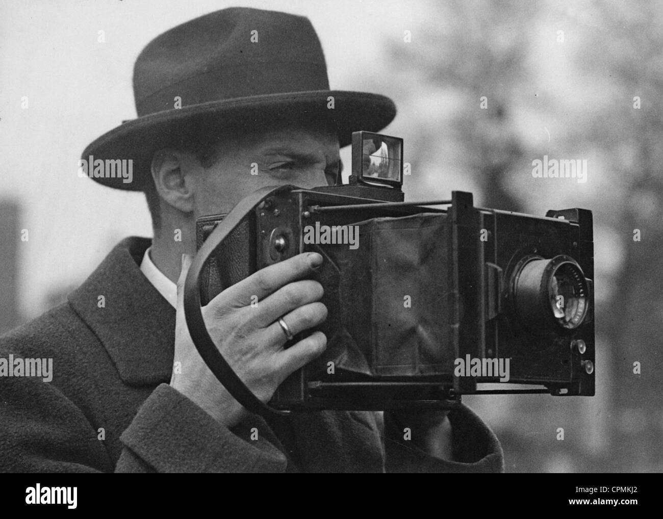Fotograf, 1926 Stockfoto