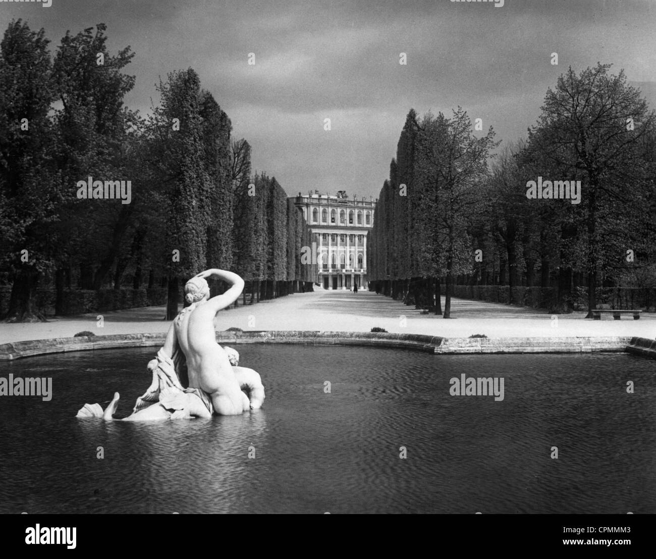 Schloss Schönbrunn in Wien, 1940 Stockfoto