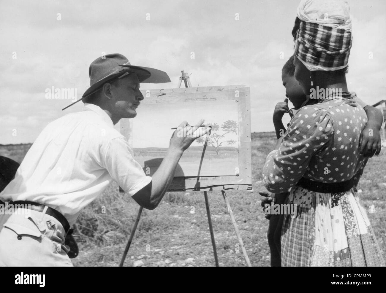 Deutsche Kolonie in Namibia, 1939 Stockfoto