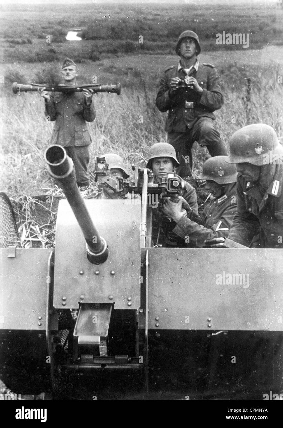 Deutsche Flak an der Ostfront, 1941 Stockfoto