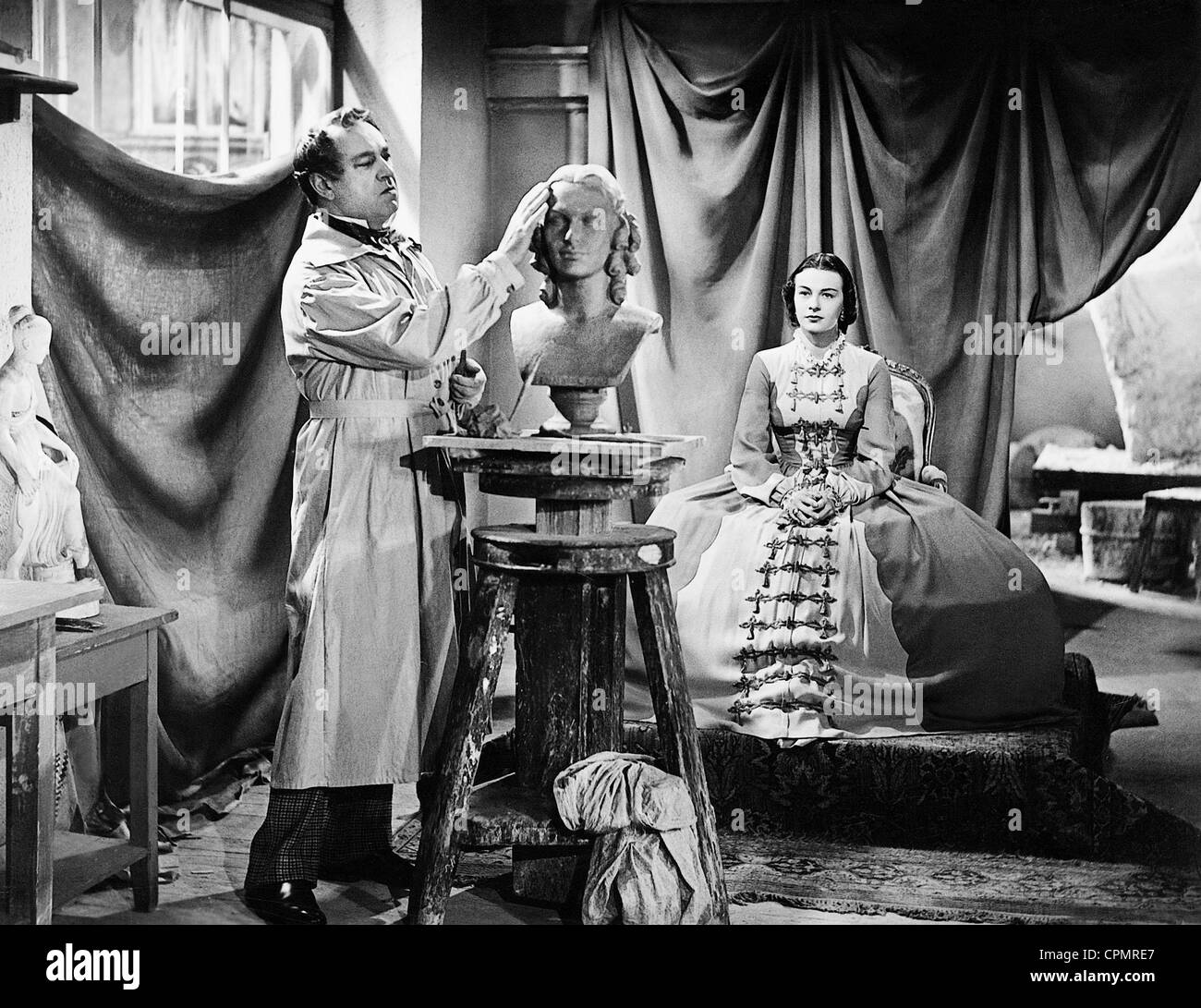 Emil Hess und Ilse Werner in "Die Schwedische Nachtigall", 1941 Stockfoto